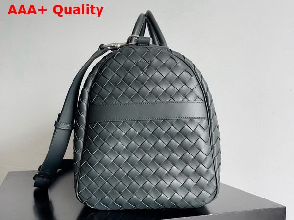 Bottega Veneta Medium Intrecciato Duffle Thunder Replica