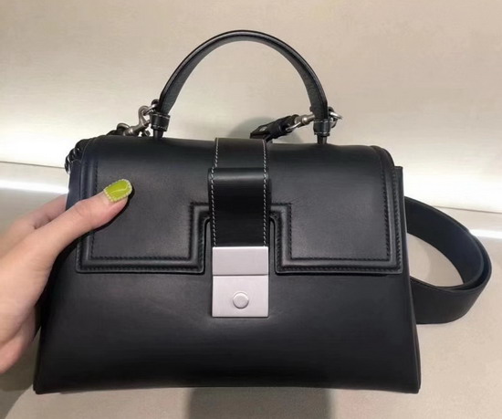 Bottega Veneta Medium Piazza Bag in Black Matte Calf