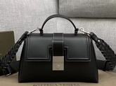 Bottega Veneta Medium Piazza Bag in Black Matte Calf