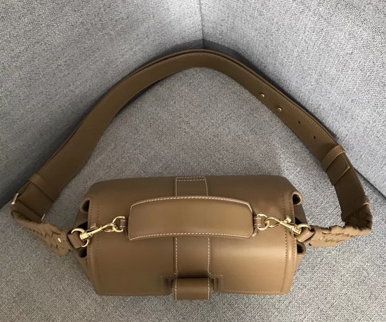 Bottega Veneta Medium Piazza Bag in Tan Matte Calf