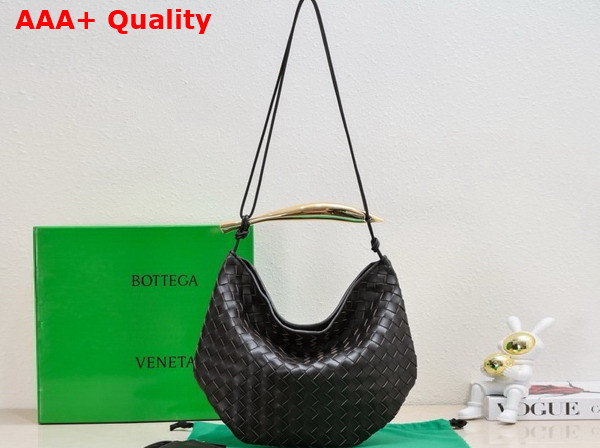 Bottega Veneta Medium Sardine Shoulder Bag in Fondant Intrecciato Lambskin Replica