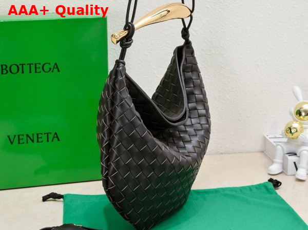 Bottega Veneta Medium Sardine Shoulder Bag in Fondant Intrecciato Lambskin Replica