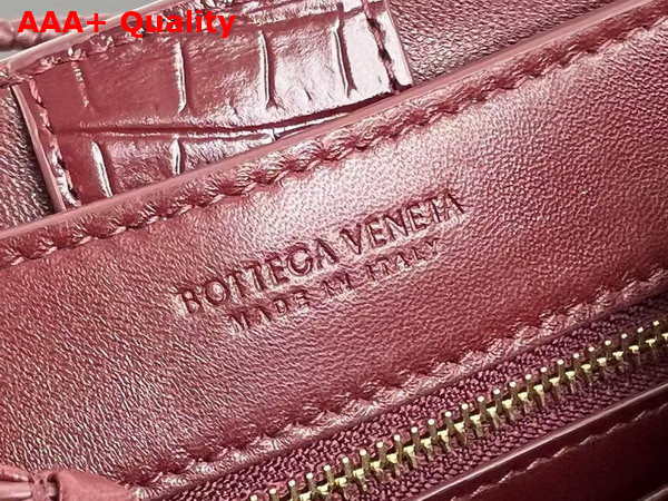 Bottega Veneta Mini Andiamo Bag in Barolo Aligator Leather Replica