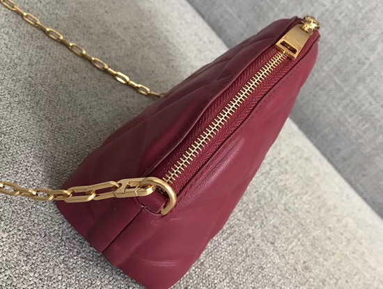 Bottega Veneta Mini Bag in Amaranto Padded Nappa