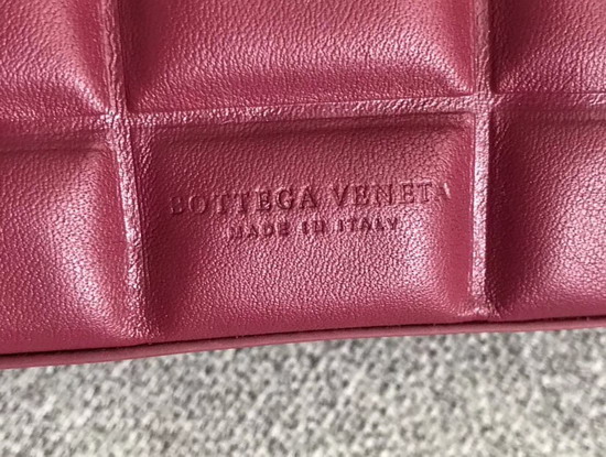 Bottega Veneta Mini Bag in Amaranto Padded Nappa