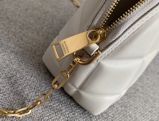 Bottega Veneta Mini Bag in Bianco Padded Nappa