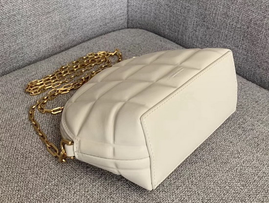 Bottega Veneta Mini Bag in Bianco Padded Nappa