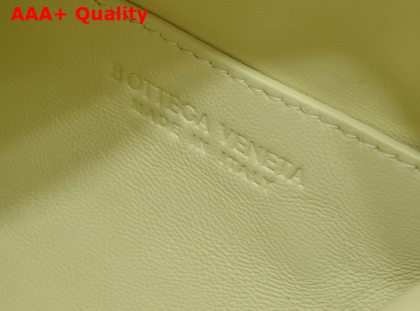 Bottega Veneta Mini Bauletto Bag in Camomile Intrecciato Nappa Leather Replica