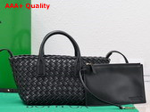 Bottega Veneta Mini Cabat Black Lamb Skin Replica