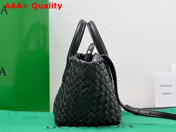 Bottega Veneta Mini Cabat Black Lamb Skin Replica