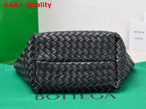 Bottega Veneta Mini Cabat Black Lamb Skin Replica