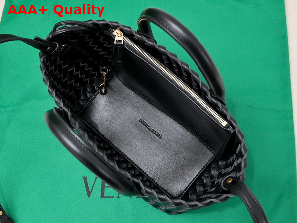 Bottega Veneta Mini Cabat Black Lamb Skin Replica