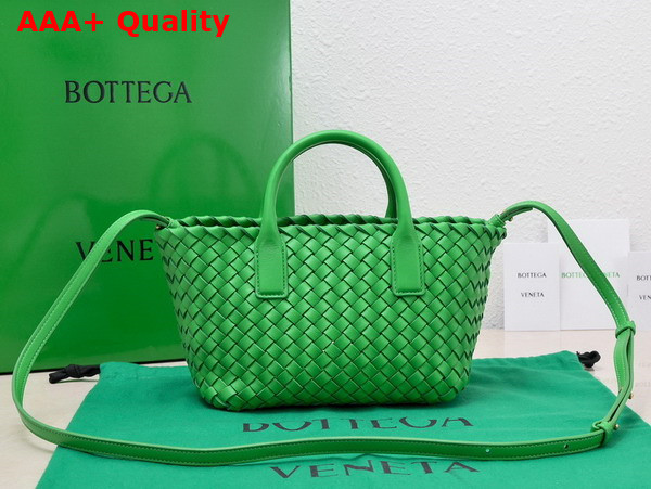 Bottega Veneta Mini Cabat Parakeet Lamb Skin Replica