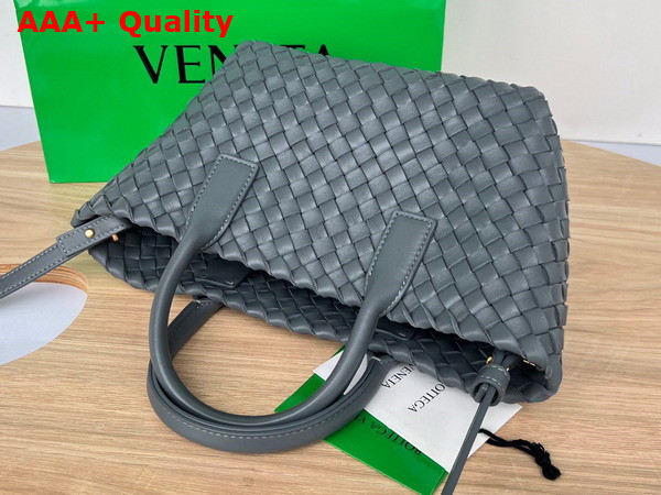 Bottega Veneta Mini Cabat Thunder Lamb Skin Replica