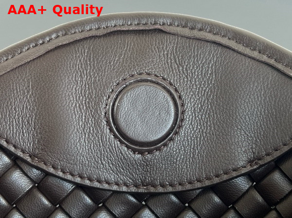 Bottega Veneta Mini Cobble Top Handle Bag in Fondant Soft Padded Intreccio Leather Replica