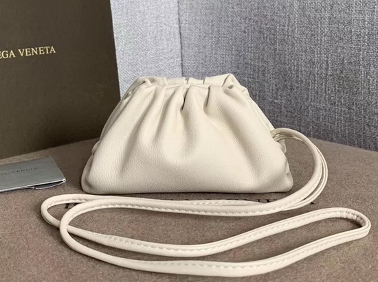 Bottega Veneta Mini Coin Purse in Beige Butter Calf Leather