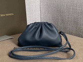 Bottega Veneta Mini Coin Purse in Deep Blue Butter Calf Leather