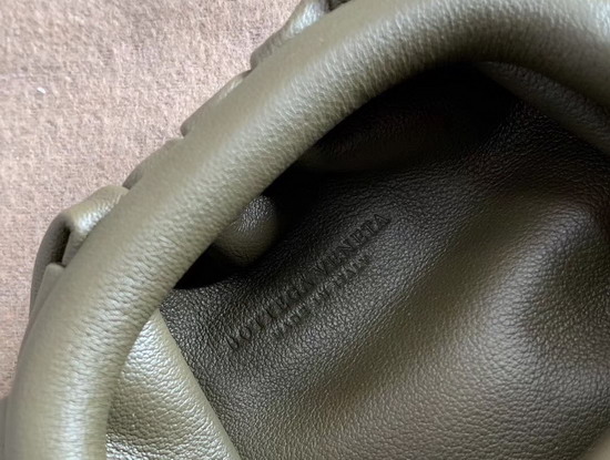 Bottega Veneta Mini Coin Purse in Khaki Butter Calf Leather