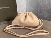 Bottega Veneta Mini Coin Purse in Nude Butter Calf Leather