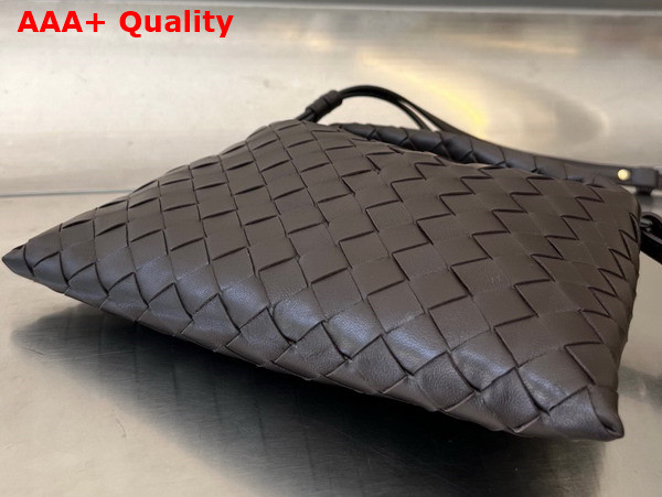 Bottega Veneta Mini Hop Bag in Fondant Intrecciato Calfskin Replica