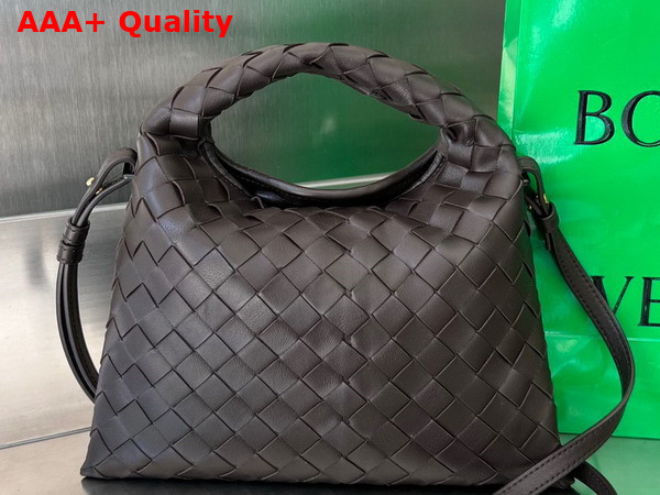 Bottega Veneta Mini Hop Bag in Fondant Intrecciato Calfskin Replica