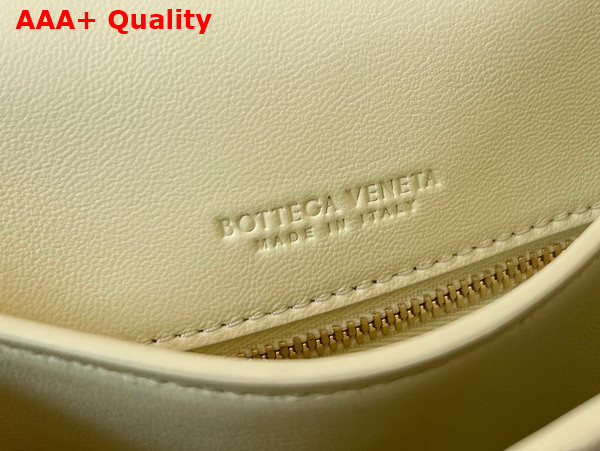 Bottega Veneta Mini Intrecciato Cross Body Bag Ice Cream Lambskin Replica