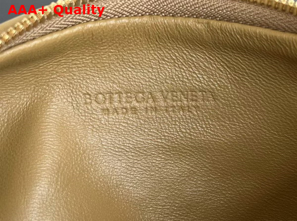 Bottega Veneta Mini Jodie Bag in Dark Praline Intrecciato Leather Replica