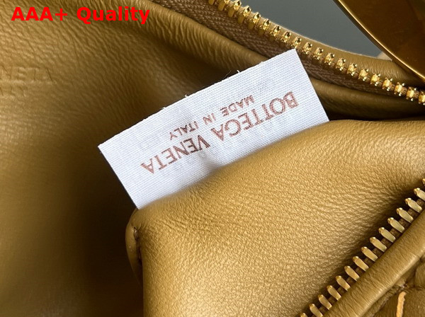 Bottega Veneta Mini Jodie Bag in Dark Praline Intrecciato Leather Replica