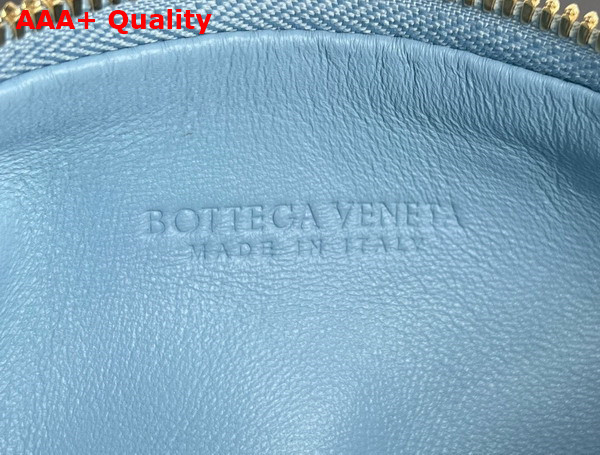 Bottega Veneta Mini Jodie Bag in Ice Intrecciato Leather Replica