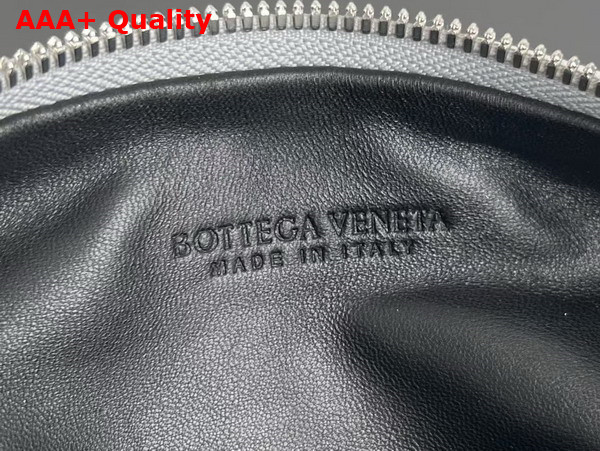 Bottega Veneta Mini Jodie Bag in Silver Intrecciato Leather Replica