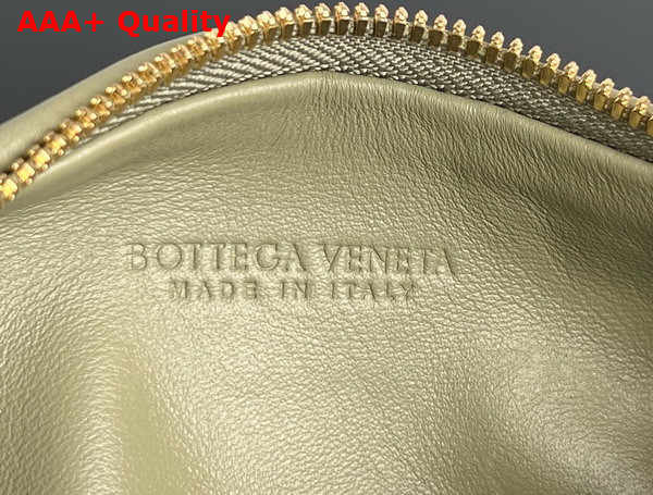 Bottega Veneta Mini Jodie Bag in Travertine Intrecciato Leather Replica