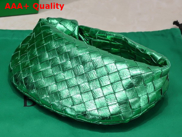 Bottega Veneta Mini Jodie Parakeet Crumpled Lamb Skin Replica