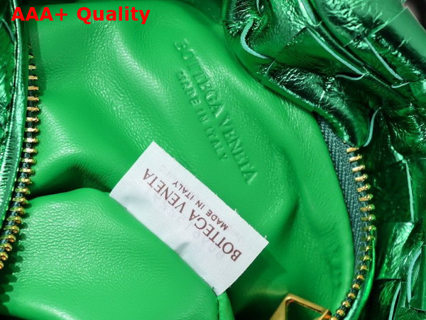 Bottega Veneta Mini Jodie Parakeet Crumpled Lamb Skin Replica