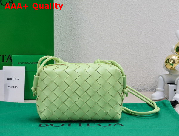 Bottega Veneta Mini Loop Camera Bag in Fennel Soft Lambskin Replica