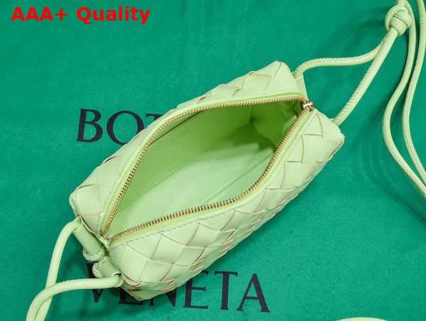 Bottega Veneta Mini Loop Camera Bag in Fennel Soft Lambskin Replica