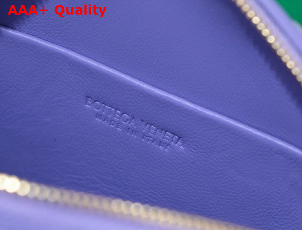 Bottega Veneta Mini Loop Camera Bag in Lilac Soft Lambskin Replica