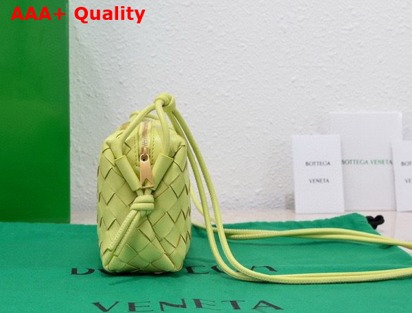 Bottega Veneta Mini Loop Camera Bag in Sherbert Soft Lambskin Replica