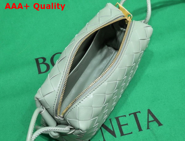 Bottega Veneta Mini Loop Camera Bag in Teal Washed Soft Lambskin Replica