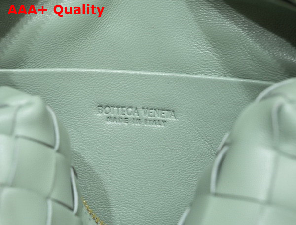 Bottega Veneta Mini Loop Camera Bag in Teal Washed Soft Lambskin Replica