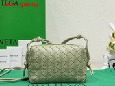 Bottega Veneta Mini Loop Camera Bag in Travertine Soft Lambskin Replica