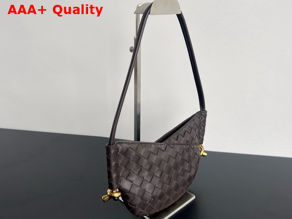 Bottega Veneta Mini Solstice Bag in Fondant Intrecciato Leather Replica