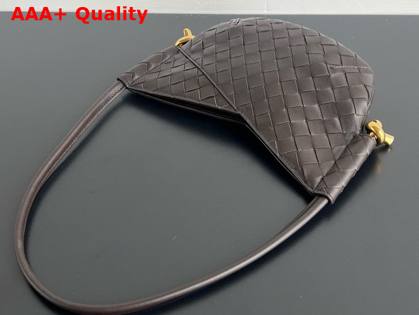 Bottega Veneta Mini Solstice Bag in Fondant Intrecciato Leather Replica