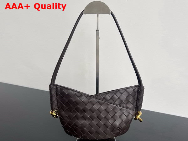 Bottega Veneta Mini Solstice Bag in Fondant Intrecciato Leather Replica