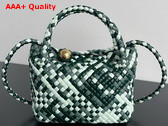 Bottega Veneta Mini Tosca Cross Body Bag in Camouflage Woven Leather Replica