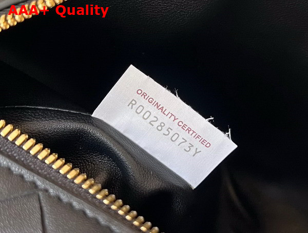 Bottega Veneta Mini Wallace Bag in Black Intrecciato Leather Replica