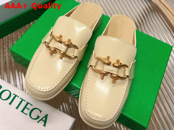 Bottega Veneta Monsieur Loafer Beige Calfskin Replica