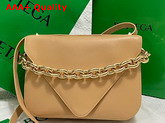 Bottega Veneta Mount Almond Medium Leather Envelope Bag Replica