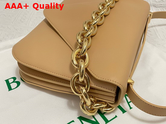 Bottega Veneta Mount Almond Medium Leather Envelope Bag Replica