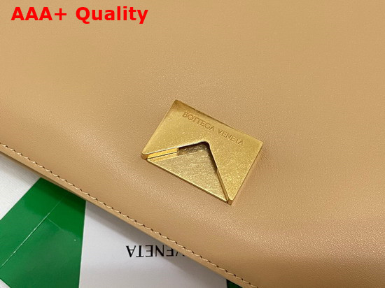 Bottega Veneta Mount Almond Medium Leather Envelope Bag Replica