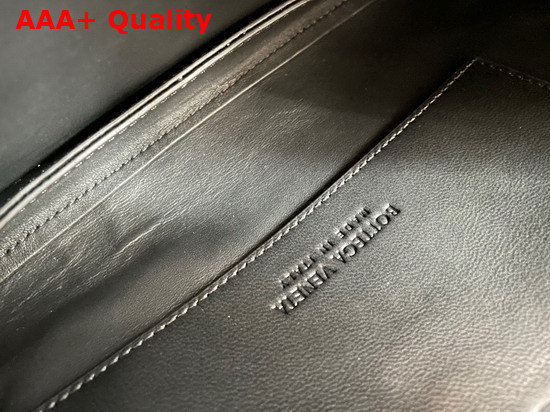 Bottega Veneta Mount Black Medium Grained Leather Envelope Bag Replica